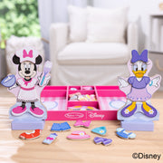 Disney Minnie & Daisy Deluxe Wooden Magnetic Dress-Up R3