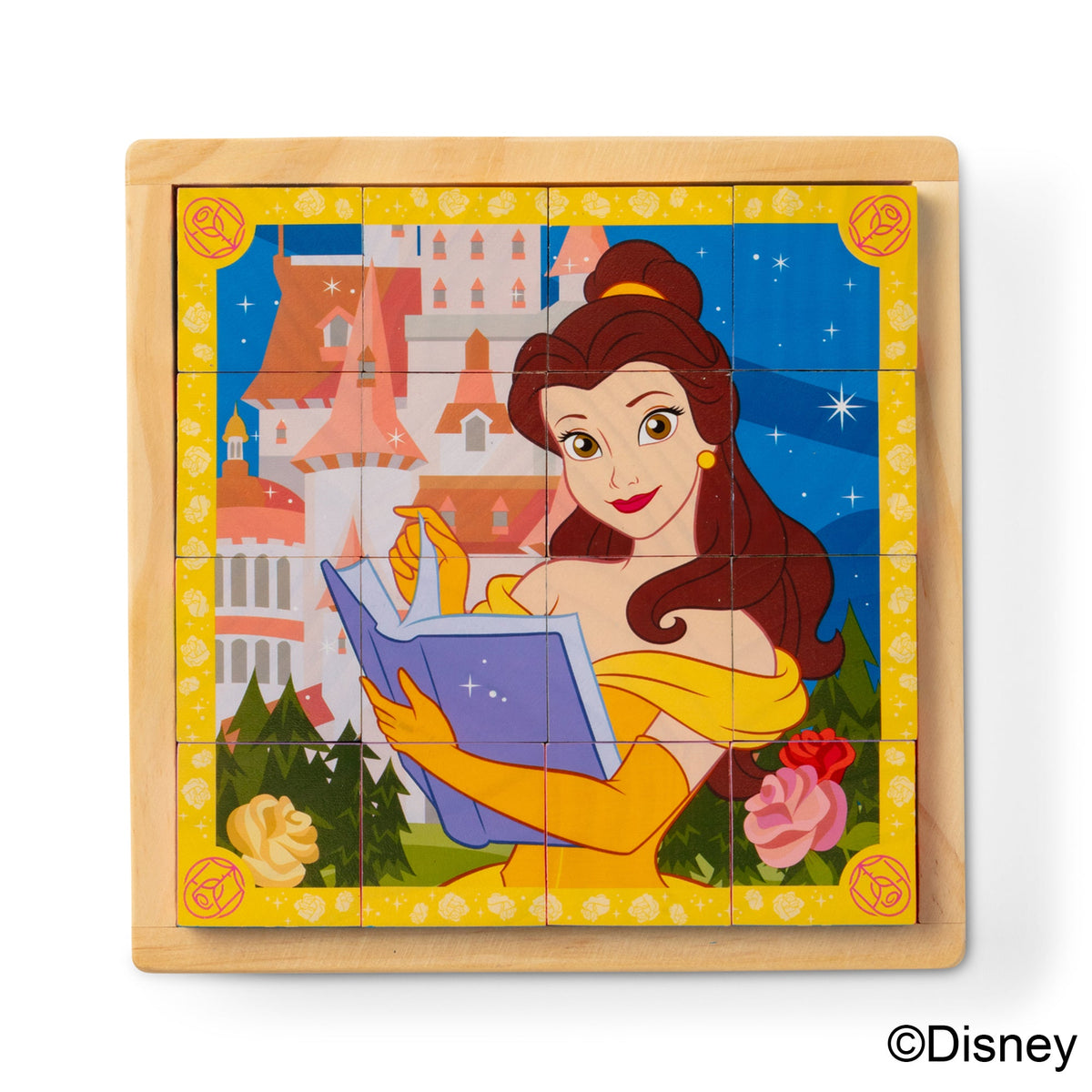 Disney Princess Wooden Cube Puzzle K5