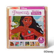 Disney Princess Wooden Cube Puzzle Y3