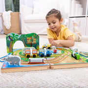 Disney Take-Along Safari Wooden Play Set R5