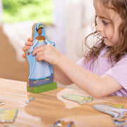 Disney Tiana Wooden Magnetic Dress-Up Play Set H9