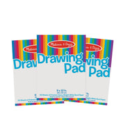 Drawing Paper Pad (50 Sheets, 9 x 12 Inches) 3-Pack N6