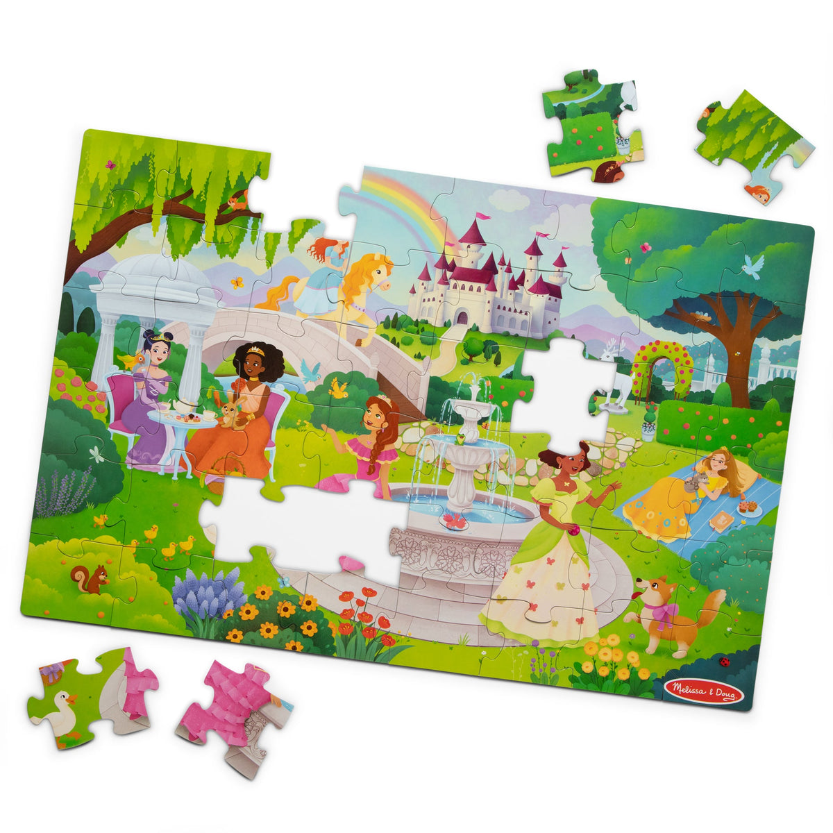 Fairy Tale Castle Floor Puzzle - 48 Pieces N3
