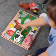 Farm Animals Chunky Puzzle - 8 Pieces L4