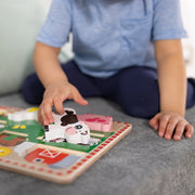 Farm Animals Chunky Puzzle - 8 Pieces L4