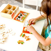 Farm Animals Jigsaw Puzzles in a Box I0