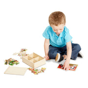 Farm Animals Jigsaw Puzzles in a Box I0