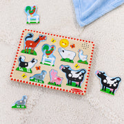 Farm Animals Sound Puzzle - 8 Pieces L7