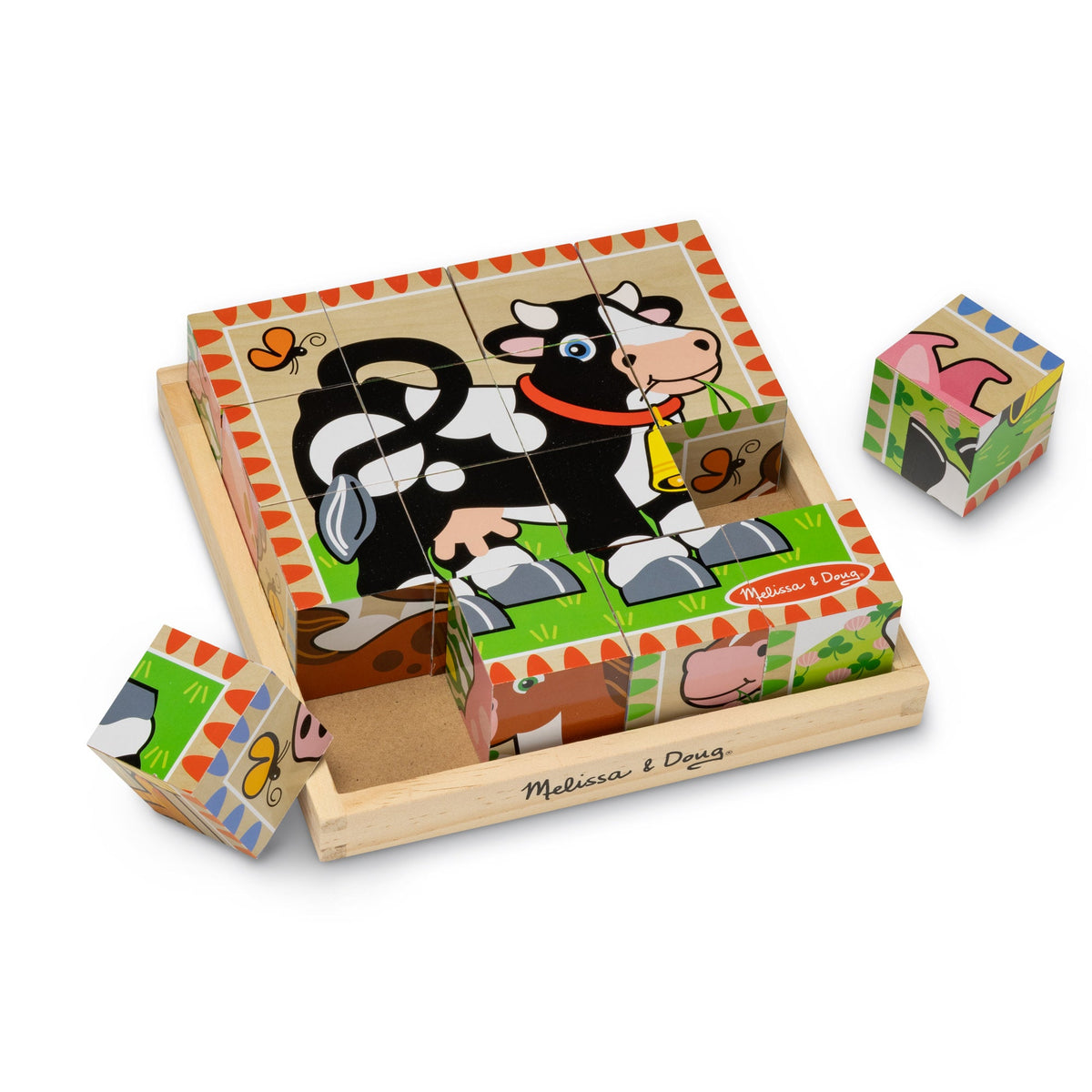 Farm Cube Puzzle - 16 Pieces R7