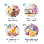 Feed, Walk & Poo Pup Play Set K8