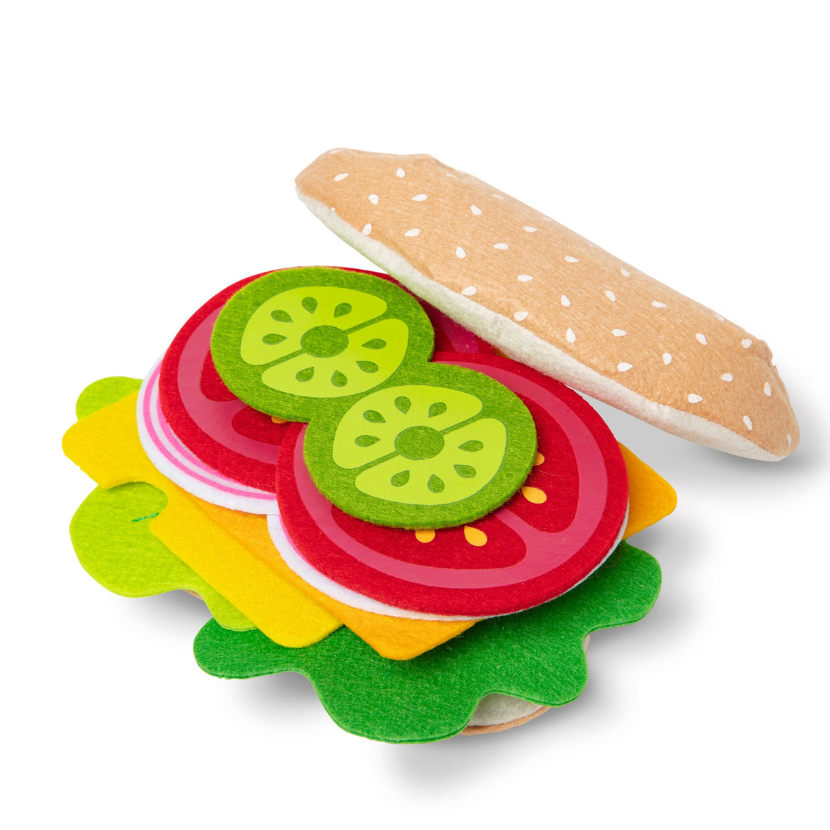 Felt Food Sandwich Play Set A6