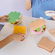 Felt Food Sandwich Play Set M1