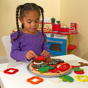 Felt Play Food - Pizza Set W7