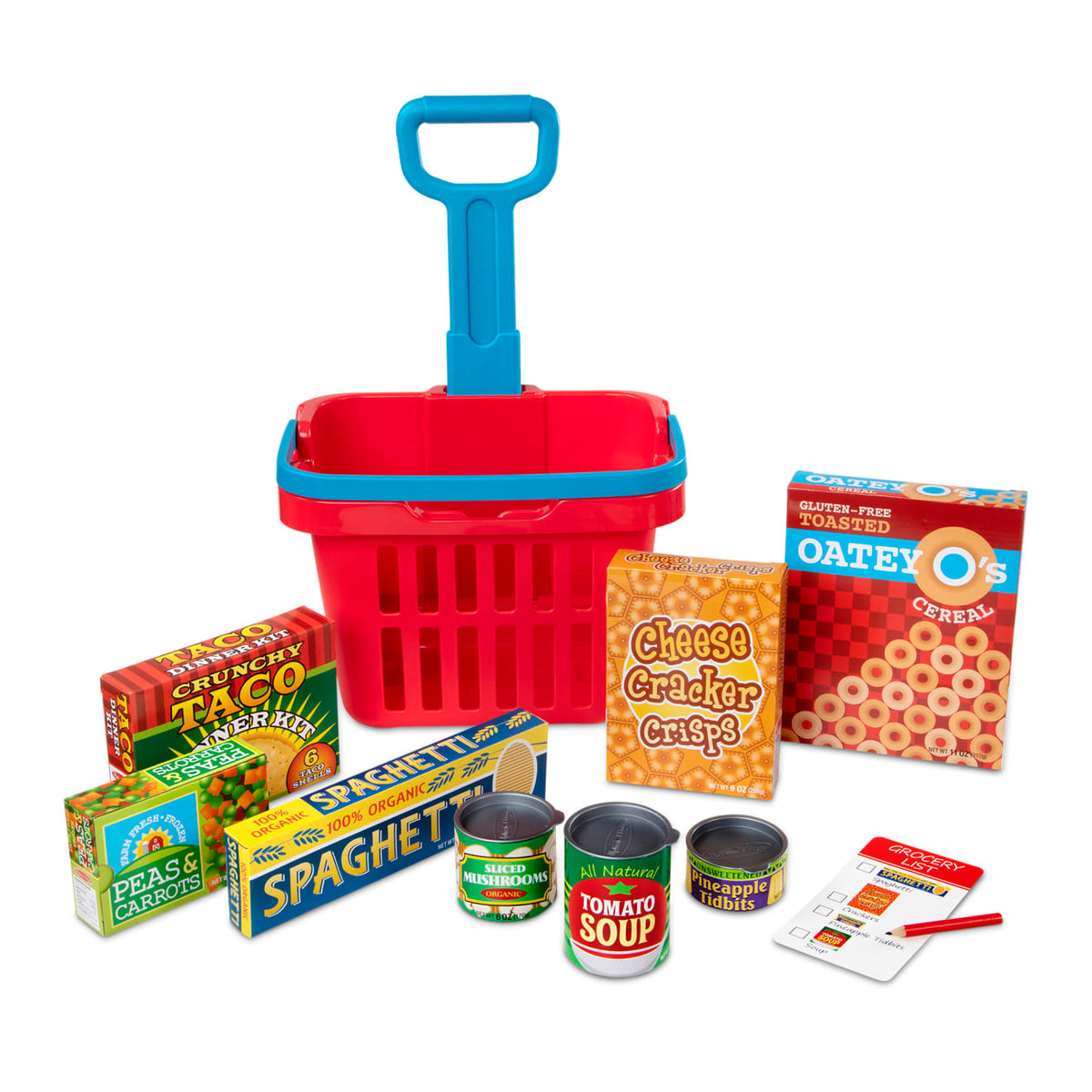 Fill & Roll Grocery Basket Play Set A1
