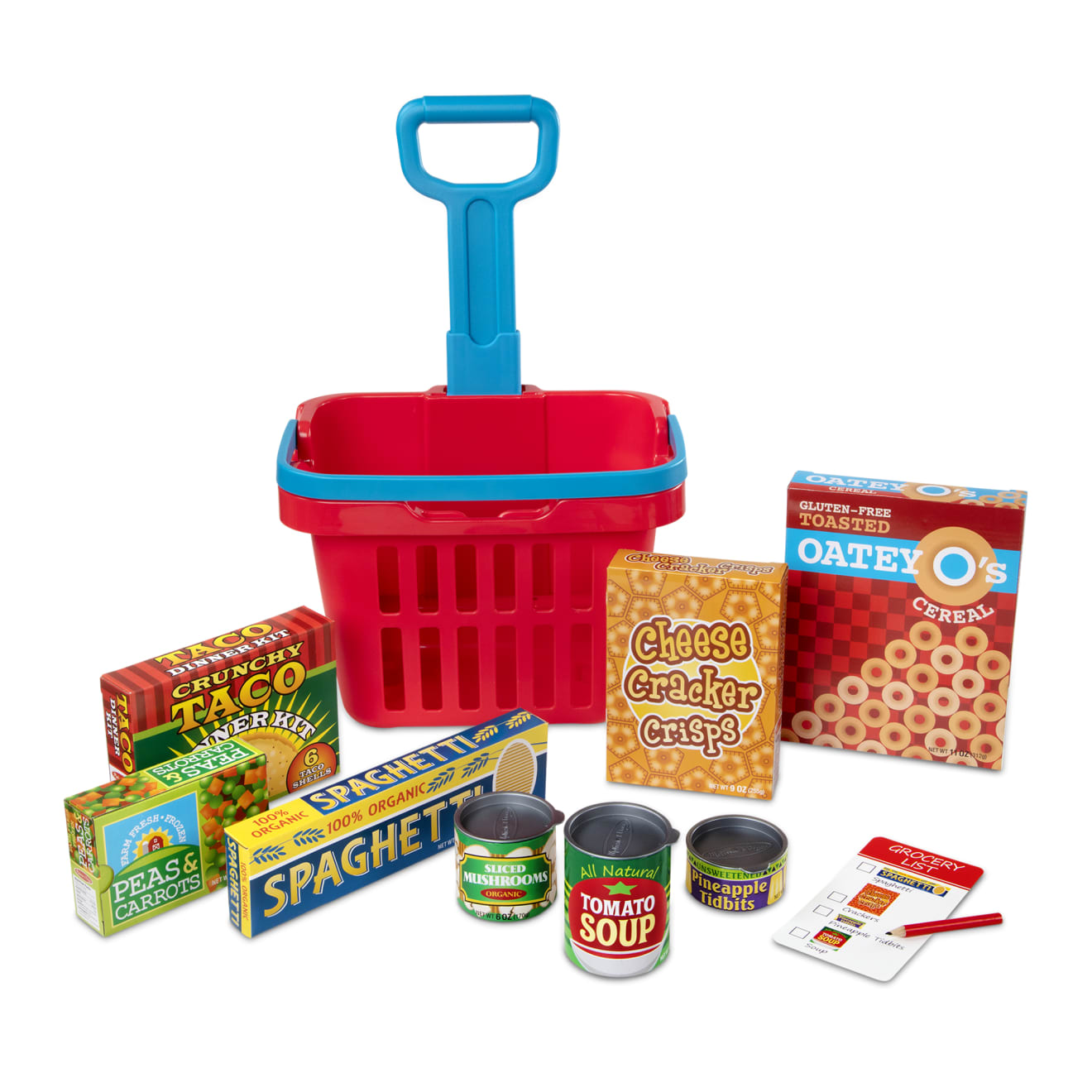 Fill & Roll Grocery Basket Play Set B1