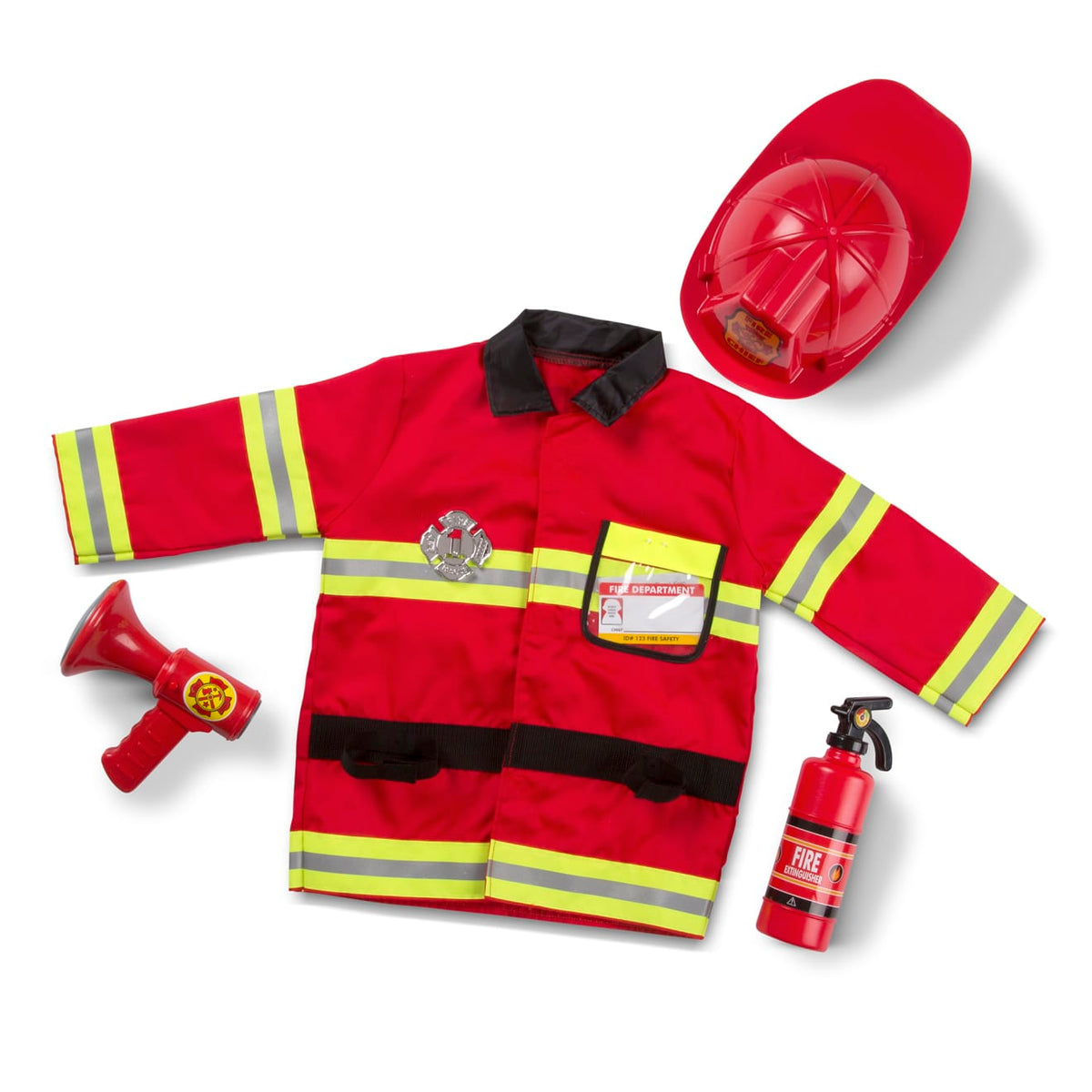 Fire Chief Role Play Costume Set V7