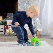 First Play Frolicking Frog Wooden Pull Toy N1