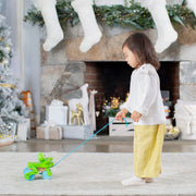 First Play Frolicking Frog Wooden Pull Toy N1