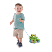 First Play Frolicking Frog Wooden Pull Toy N1