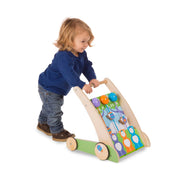 First Play Wooden Ring and Ding Forest Friends Push Toy S8