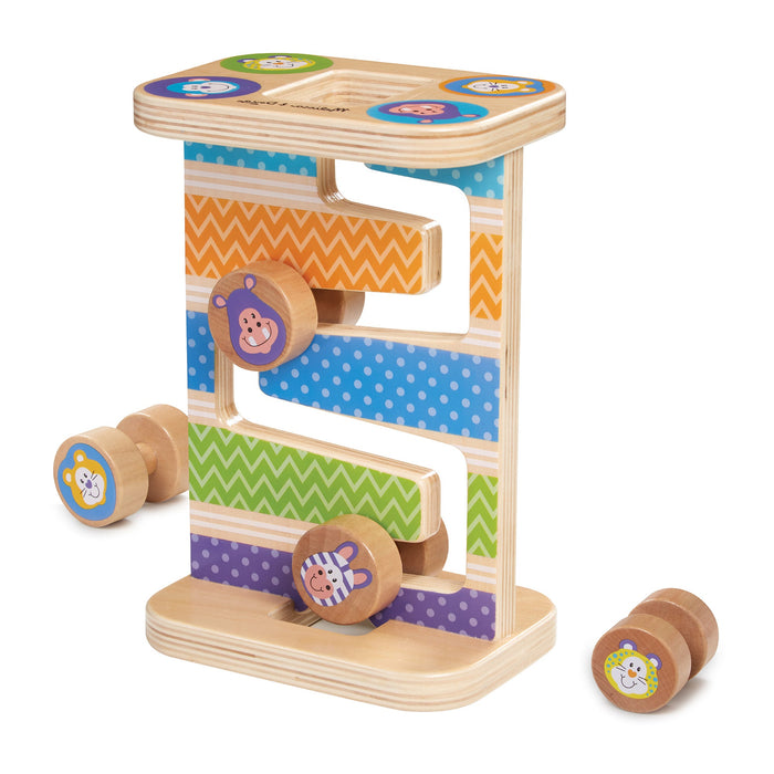 First Play Wooden Safari Zig-Zag Tower U4