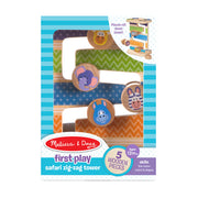 First Play Wooden Safari Zig-Zag Tower U6