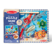 Fishing Magnetic Puzzle Game - 10 Pieces D7