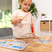 Fishing Magnetic Puzzle Game - 10 Pieces D7