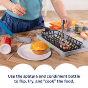 Flip & Fry Grill Play Set with Color Changing Water WOW! P3
