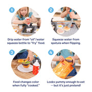 Flip & Fry Grill Play Set with Color Changing Water WOW! W7