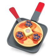 Flip & Serve Pancake Set - Wooden Play Food V8