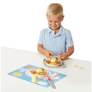 Flip & Serve Pancake Set - Wooden Play Food V8