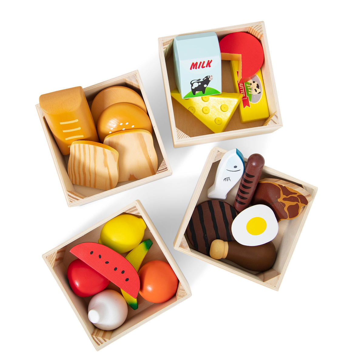 Food Groups - Wooden Play Food K9
