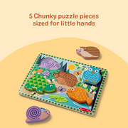 Forest Friends Touch & Feel Puzzle O4