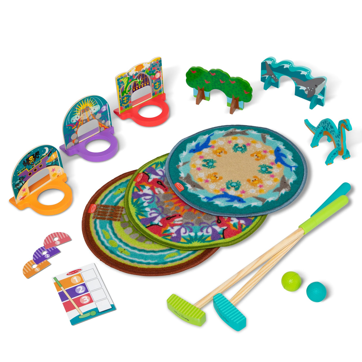Fun at the Fair! Mini Golf Play Set W4