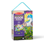 Glow-in-the-Dark Unicorn Floor Puzzle - 48 Pieces N2