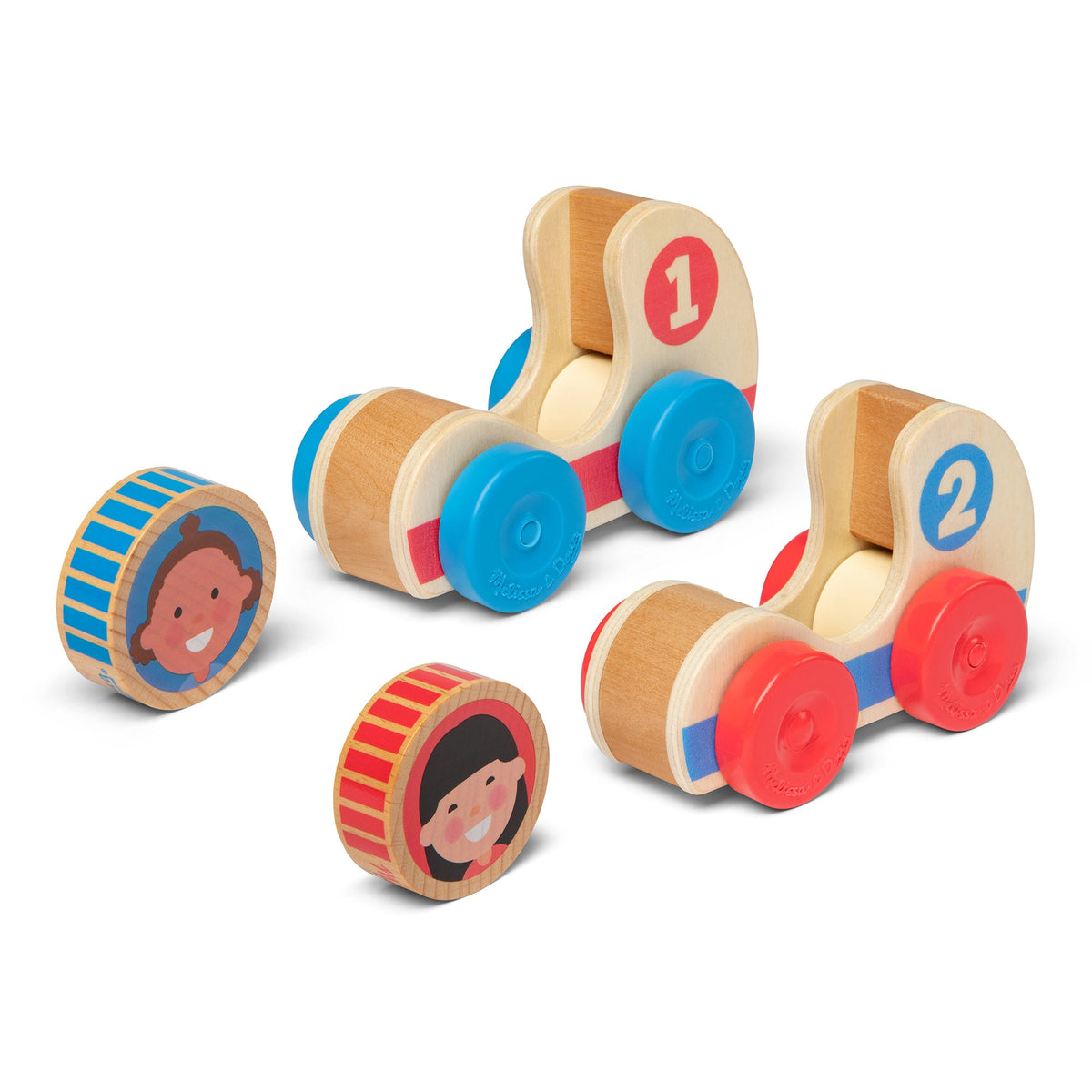 GO Tots Wooden Race Cars Z3