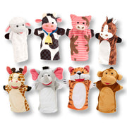Hand Puppet 2-Pack: Farm Friends, Zoo Friends U3