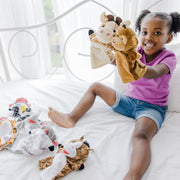 Hand Puppet 2-Pack: Farm Friends, Zoo Friends U3