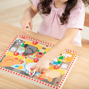 Happy Hens Push to Pop Puzzle C0