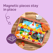 Happy Hens Push to Pop Puzzle C0