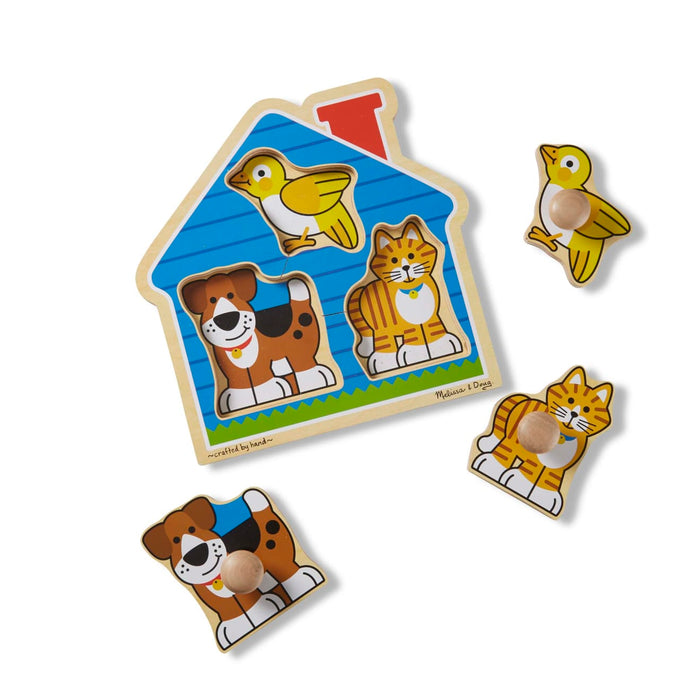 House Pets Jumbo Knob Puzzle - 3 Pieces Q8