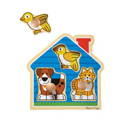 House Pets Jumbo Knob Puzzle - 3 Pieces X0