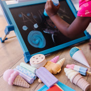 Ice Cream Shop Chalk Play Set H9