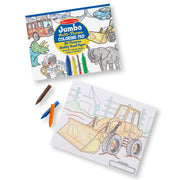 Jumbo 50-Page Kids' Coloring Pad - Space, Sharks, Sports, and More P6