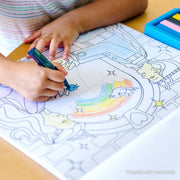 Jumbo Coloring Pad - Princess & Fairy H9