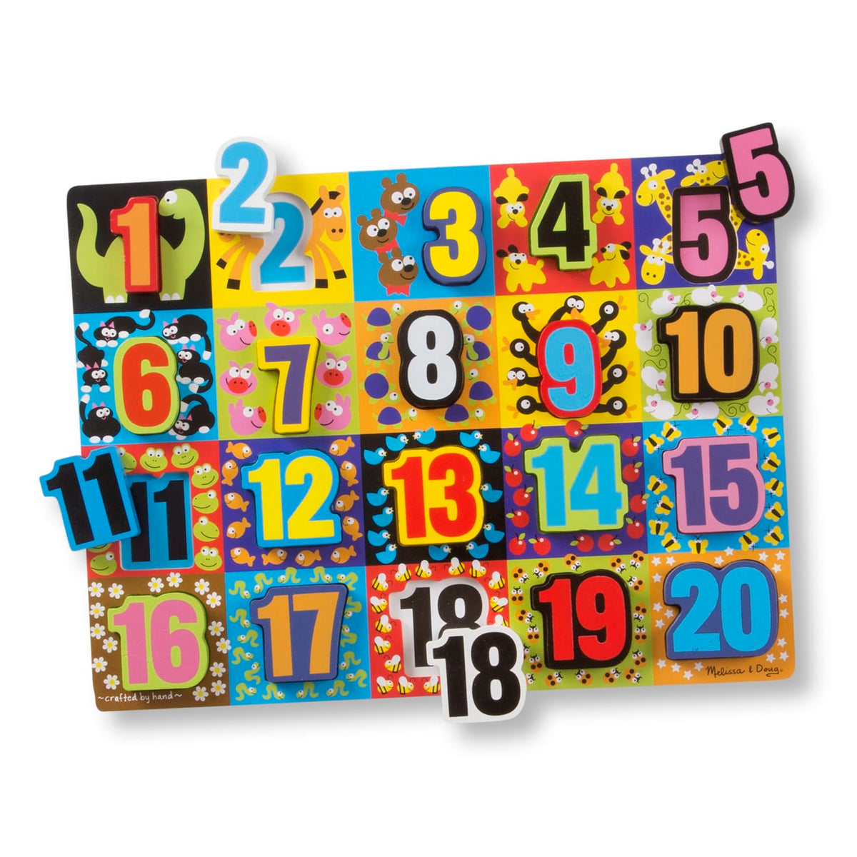 Jumbo Numbers Chunky Puzzle T3