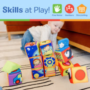 K's Kids Match and Build Soft Blocks Z1