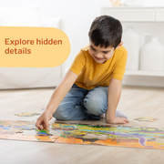 Land of Dinosaurs Floor Puzzle - 48 Pieces Q1