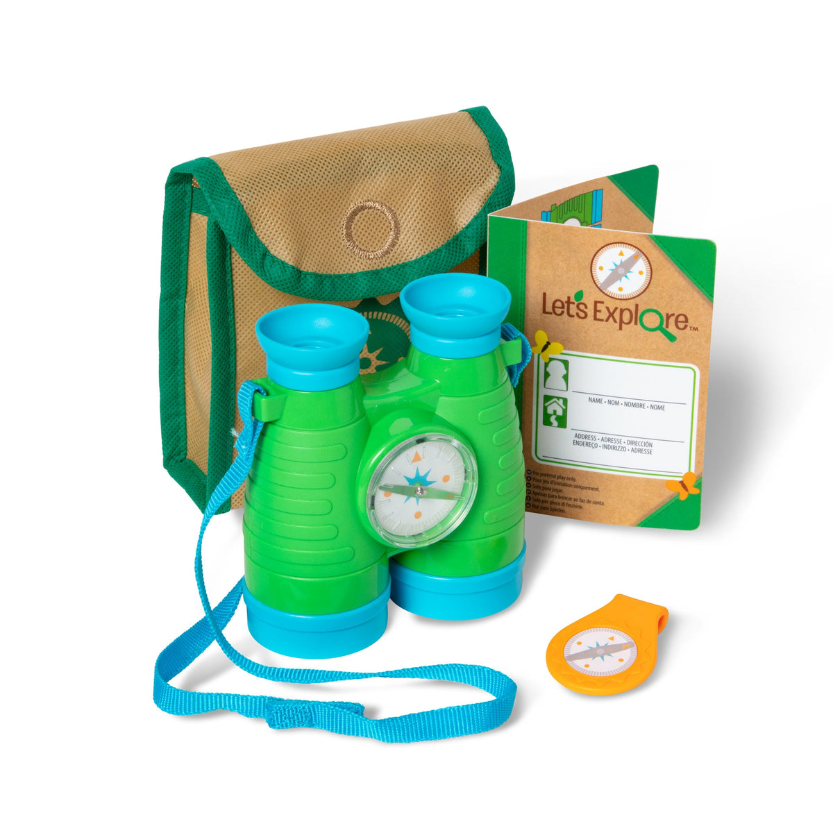 Let’s Explore Binoculars & Compass Play Set L0